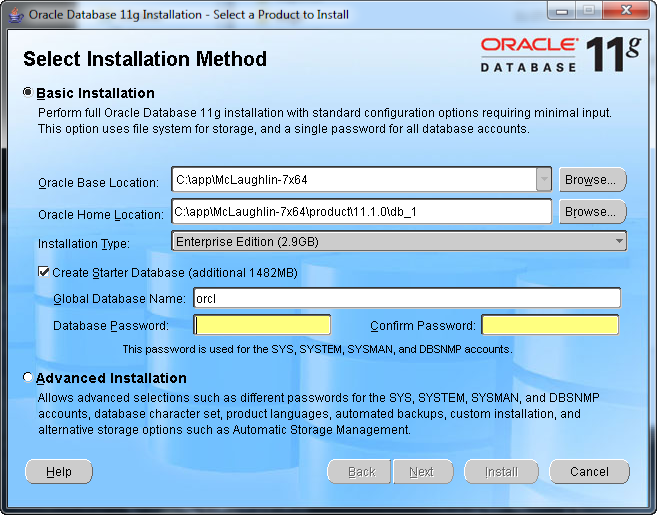 Installing Oracle 11G On Windows Vista