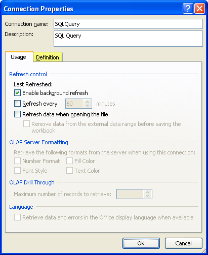 Sql Query Last Time Table Updated Nfl