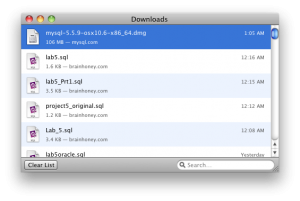 download mysql for mac os x 10.7