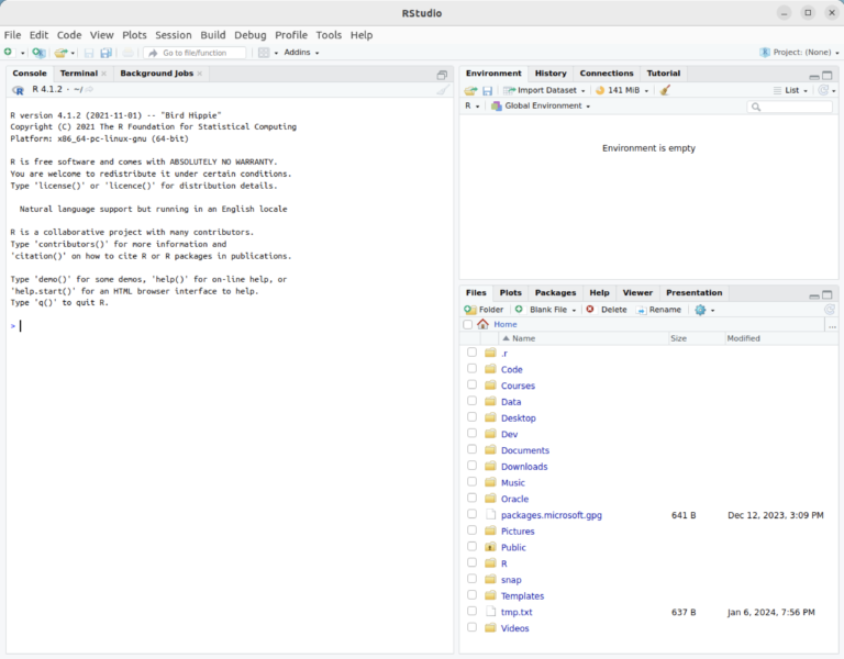 Installing and configuring the R, Rscript & RStudio programming ...